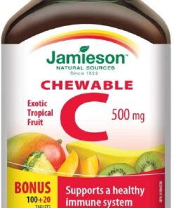 Jamieson Vitamin C 500mg Capsules 120s