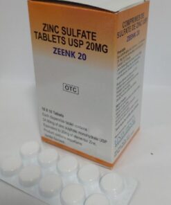 Zinc Sulphate 20 mg